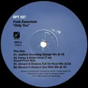 12inch Vinyl Single - Funk Essentials - Only You