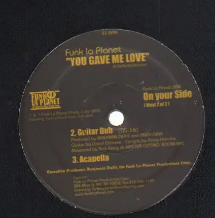 Funk La Planet - You Gave Me Love
