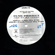 12inch Vinyl Single - Funk Project - You're My Lover