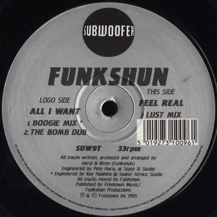 Funkshun - All I Want