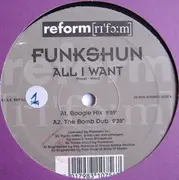12inch Vinyl Single - Funkshun - All I Want
