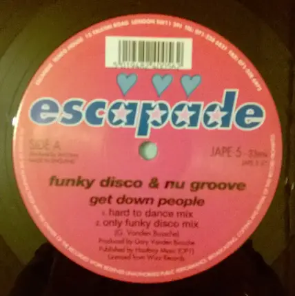 Funky Disco & Nu Groove - Get Down People