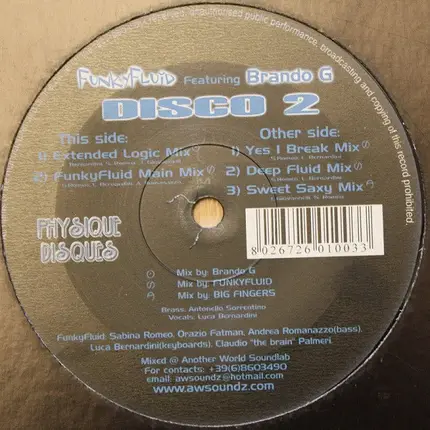 Funky Fluid - Disco 2