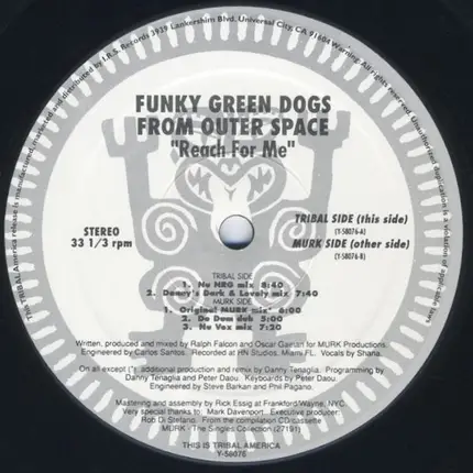 Funky Green Dogs - Reach for Me