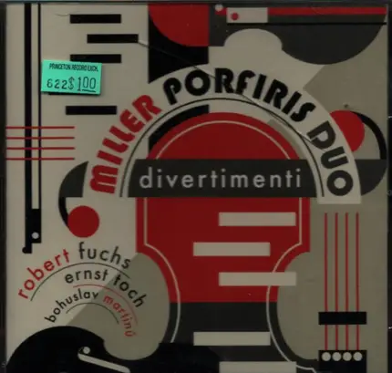 Fuchs / Toch / Martinů - Divertimenti