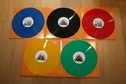 12inch Vinyl Single - Fuck Buttons - Olympians - Red Vinyl
