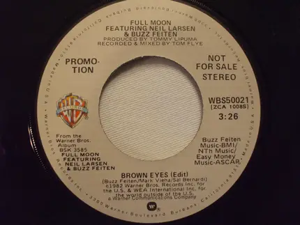 Full Moon Featuring Neil Larsen & Buzzy Feiten - Brown Eyes