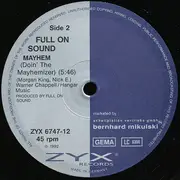 12inch Vinyl Single - Full On Sound - Mayhem