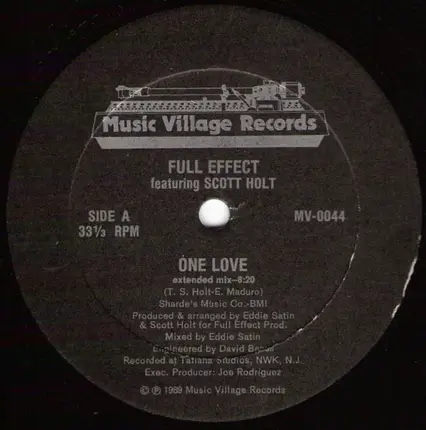 Full Effect Featuring Scott Holt - One Love
