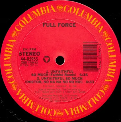 Full Force - Unfaithful So Much