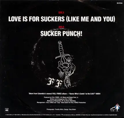 Full Force - Love Is For Suckers (Like Me And You)