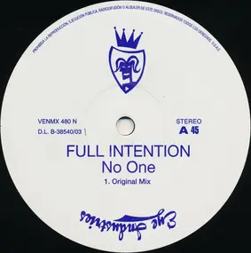 FULL INTENSION - NO ONE