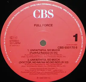 Full Force - Unfaithful So Much