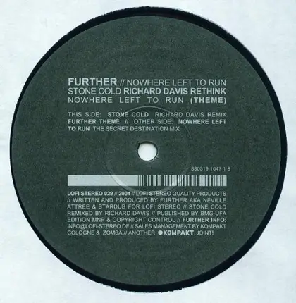 Further - Nowhere Left to Run