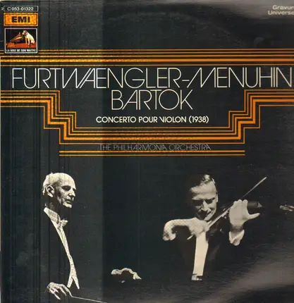 Furtwaengler / Menuhin / Bartok - Concerto pour violin (1938)