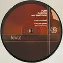 12inch Vinyl Single - Fury , DJ Ecco & Sabotage - Corrupted - Label variation
