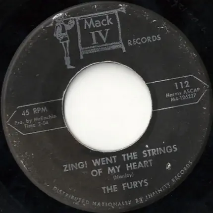 Furys - Zing! Went The Strings Of My Heart / Never More