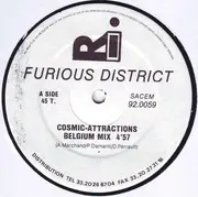 12inch Vinyl Single - Furious District - Cosmic Attractions