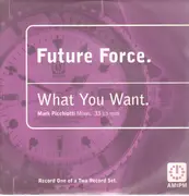 12inch Vinyl Single - Future Force - What You Want (Mark Picchiotti Mixes)