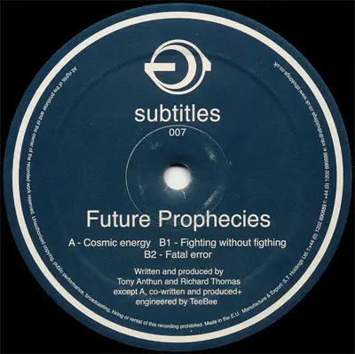 Future Prophecies - Cosmic Energy