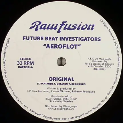 Future Beat Investigators - Aeroflot