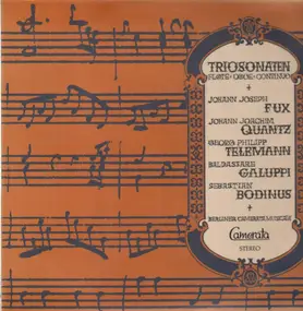 Fux - Triosonaten Flöte - Oboe - Continuo