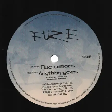 Fuze - Fluctuations / Anything Goes