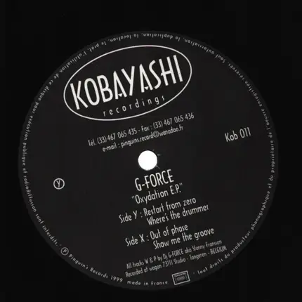 G-Force - Oxydation E.P.