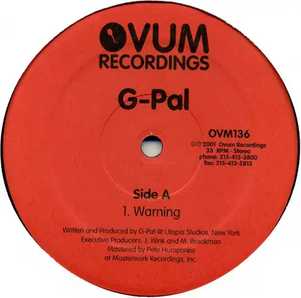 G-Pal - Warning