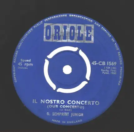 G. Semprini Junior - Il Nostro Concerto