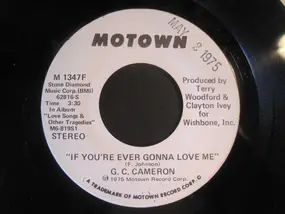 G.C. Cameron - If You're Ever Gonna Love Me