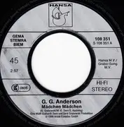 7inch Vinyl Single - G.G. Anderson - Mädchen Mädchen