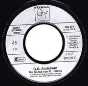 7inch Vinyl Single - G.G. Anderson - Die Sonne Von St. Helena