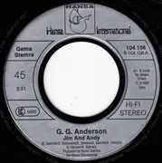 7inch Vinyl Single - G.G. Anderson - Jim And Andy