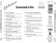 CD - G.G. Anderson - Sommernacht In Rom