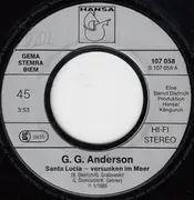 7'' - G.G. Anderson - Santa Lucia- Versunken Im Meer
