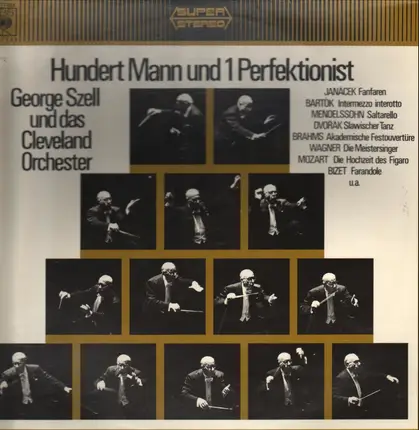 G. Szell / Cleveland Orchester - hundert Mann und 1 Perfektionist (Bartok, Dvorak, Bizet ...)