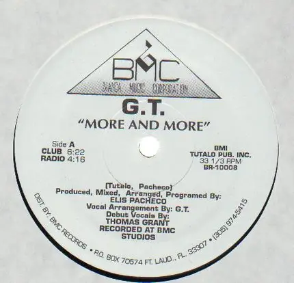 G.T. - More And More