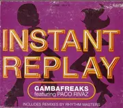 12inch Vinyl Single - Gambafreaks Featuring Paco Rivaz - Instant Replay