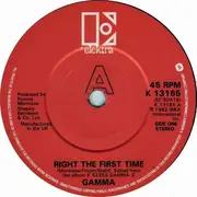 7inch Vinyl Single - Gamma - Right The First Time