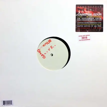 Gang Of Four - Live In The Moment