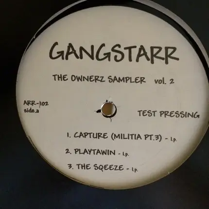 Gang Starr - The Ownerz Sampler  Vol. 2