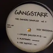 12inch Vinyl Single - Gang Starr - The Ownerz Sampler  Vol. 2