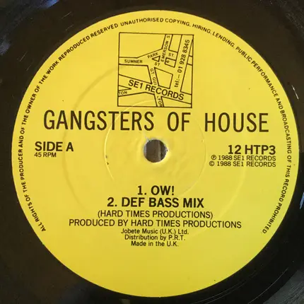 Gangsters Of House - Ow!