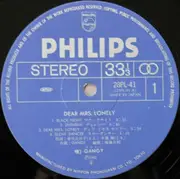 LP - Gangy - Dear Mrs. Lonely - OBI + Insert