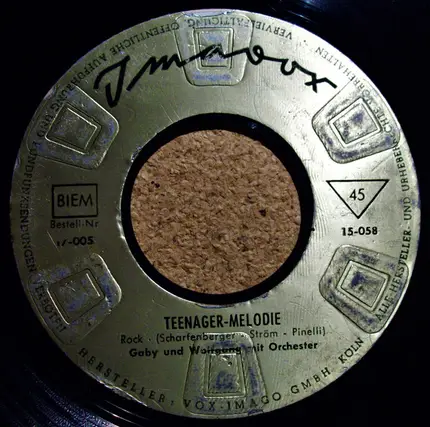 Gaby King Und Wolf Martis - Teenager-Melodie / Ich Möcht' Mit Dir Träumen