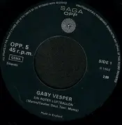 7inch Vinyl Single - Gaby Vesper - Ein Roter Luftballon / Keine Angst
