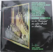 LP - Bach / Pachelbel / Buxtehude a.o. - Orgelmusik Der Barockzeit