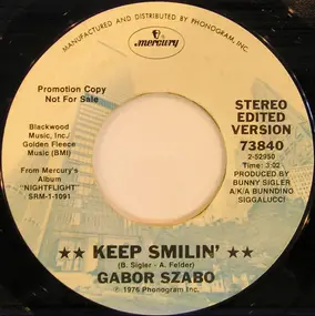 Gabor Szabo - Keep Smilin' / Baby Rattle Snake