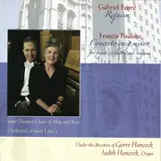 CD - Faure / Poulenc - Requiem / Concerto In G Minor For Organ, Orchestra And Timpani - Still Sealed
